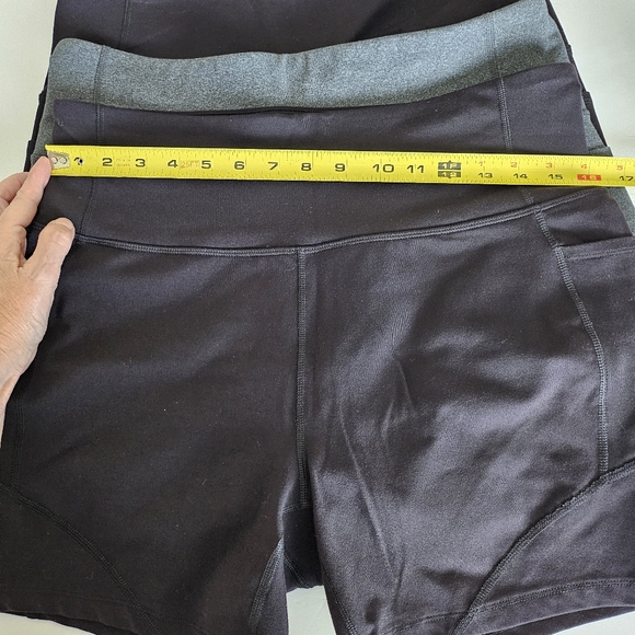 Tek Gear Womens XL Shapeware Shorts 2- Black 1 Gray Activeware - Picture 4 of 6